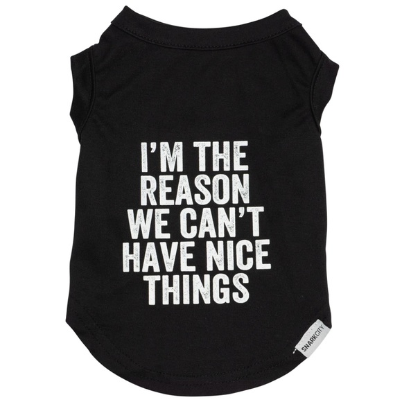 Dog Sweater "I'm The Reason We Can't Have Nice Things" - Picture 1 of 6